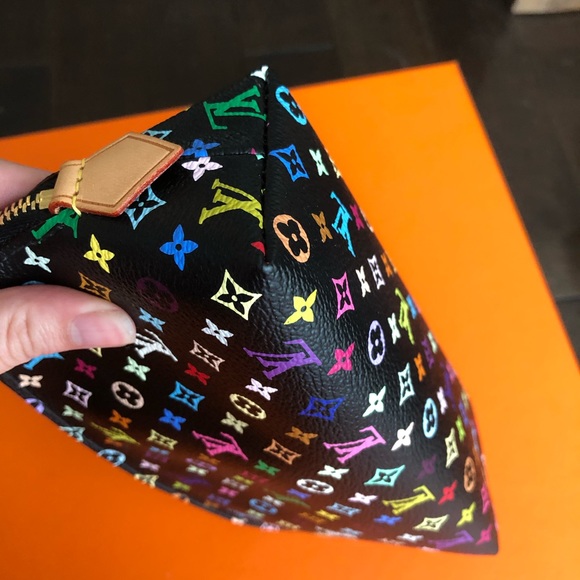 SOLD - Auth LV Mono Multicolor Cosmetic Pouch - Picture 7 of 15